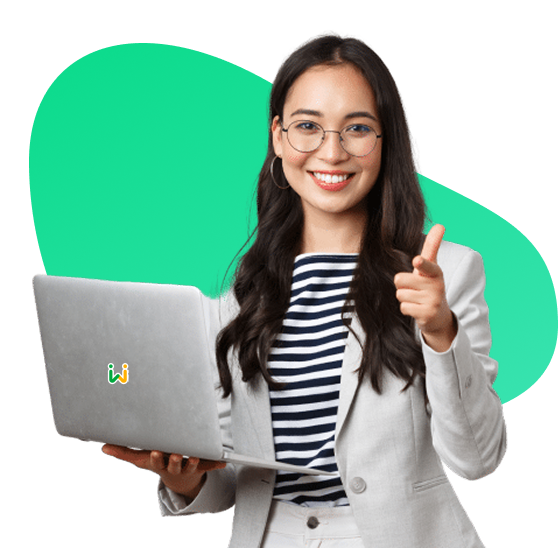 Girl with Laptop